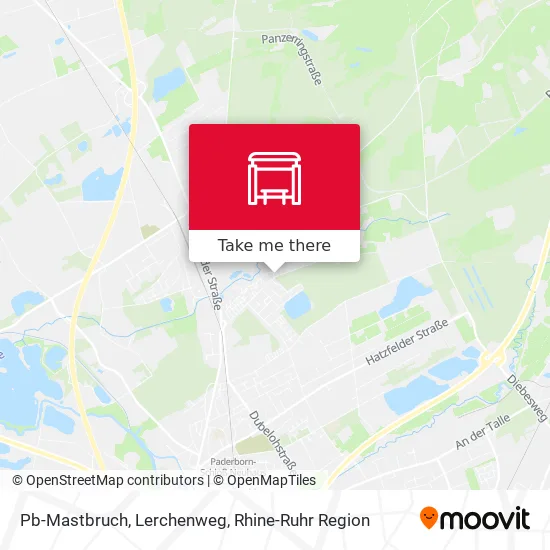 Карта Pb-Mastbruch, Lerchenweg