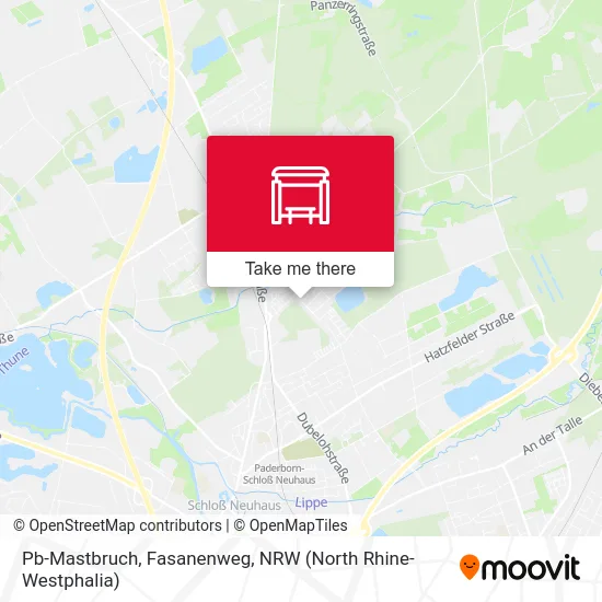 Pb-Mastbruch, Fasanenweg map