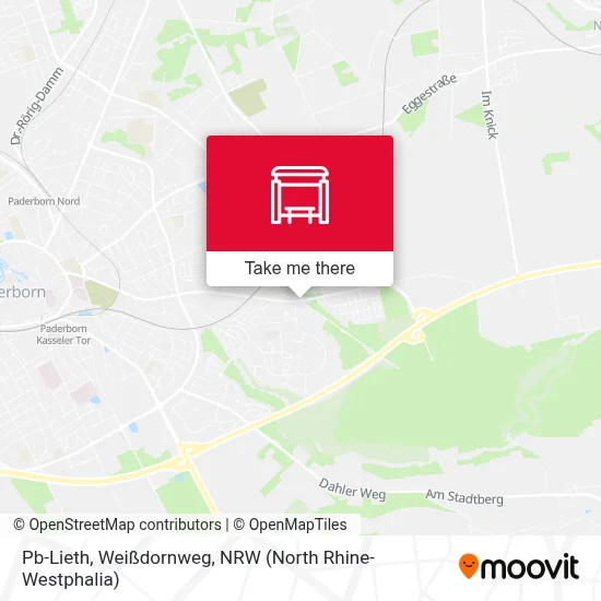 Pb-Lieth, Weißdornweg map