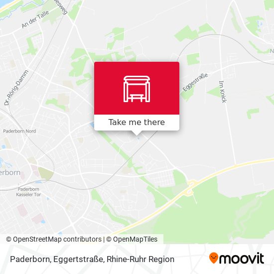 Карта Paderborn, Eggertstraße