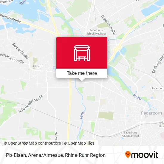 Карта Pb-Elsen, Arena/Almeaue