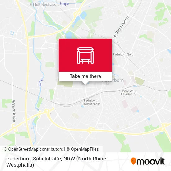 Paderborn, Schulstraße map