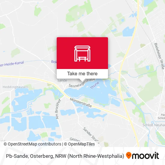 Карта Pb-Sande, Osterberg