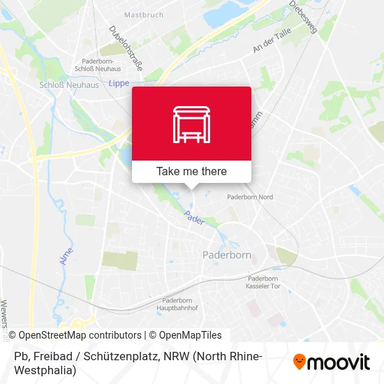 Pb, Freibad / Schützenplatz map