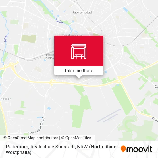 Paderborn, Realschule Südstadt map