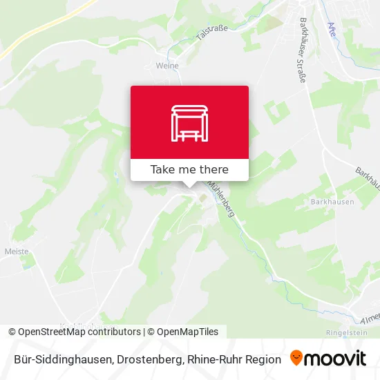 Карта Bür-Siddinghausen, Drostenberg