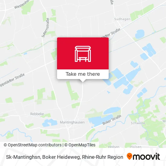 Карта Sk-Mantinghsn, Boker Heideweg