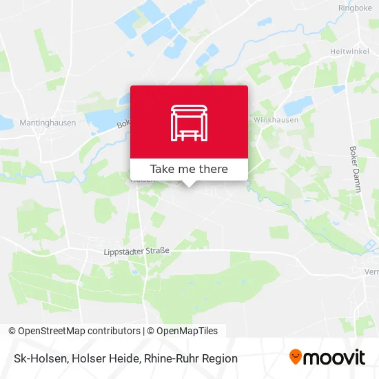 Карта Sk-Holsen, Holser Heide