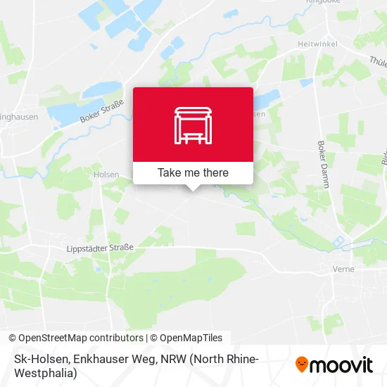 Карта Sk-Holsen, Enkhauser Weg