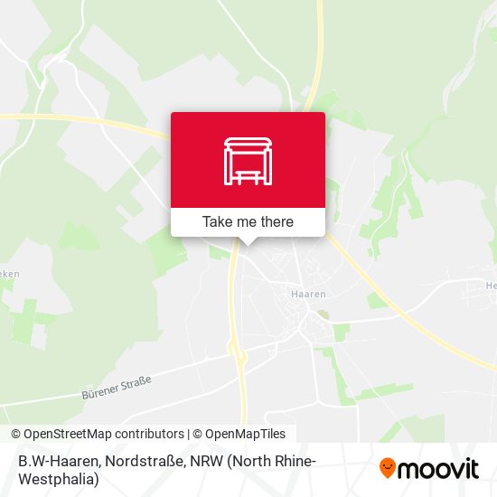 B.W-Haaren, Nordstraße map