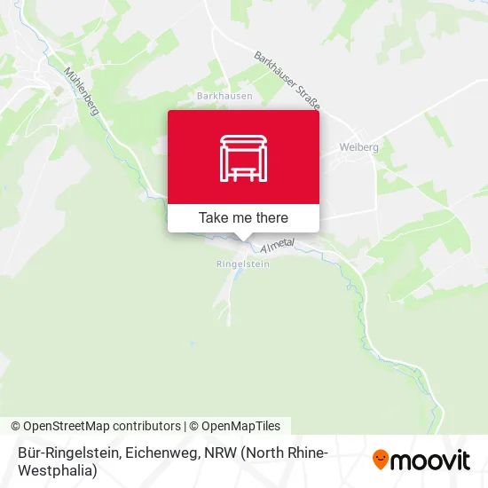 Карта Bür-Ringelstein, Eichenweg