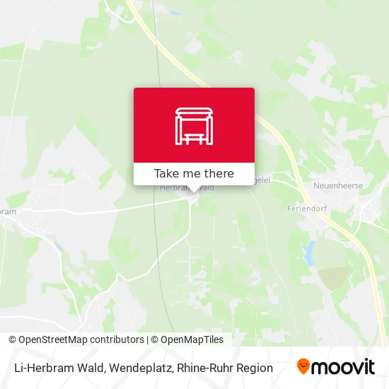 Карта Li-Herbram Wald, Wendeplatz