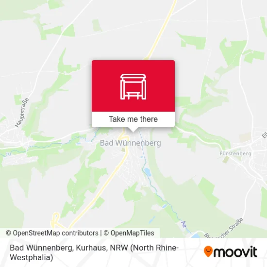 Bad Wünnenberg, Kurhaus map