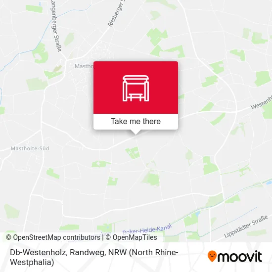 Db-Westenholz, Randweg map