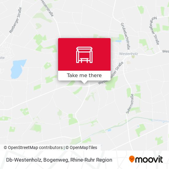 Db-Westenholz, Bogenweg map