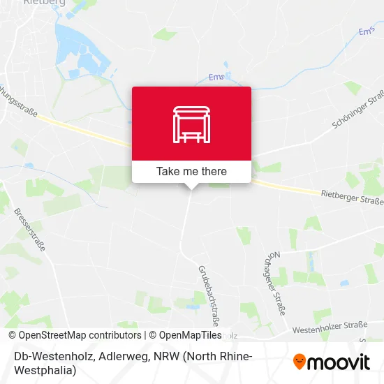 Db-Westenholz, Adlerweg map