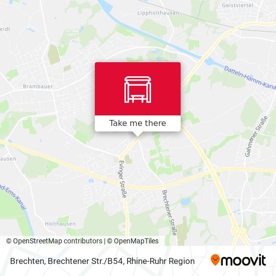 Карта Brechten, Brechtener Str./B54