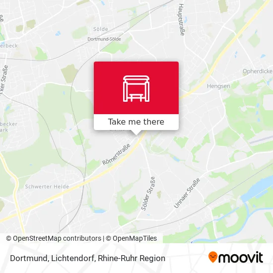 Карта Dortmund, Lichtendorf