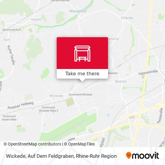 Wickede, Auf Dem Feldgraben map