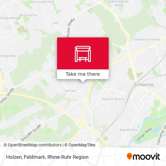 Карта Holzen, Feldmark