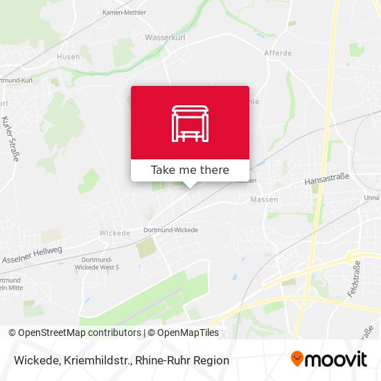 Wickede, Kriemhildstr. map