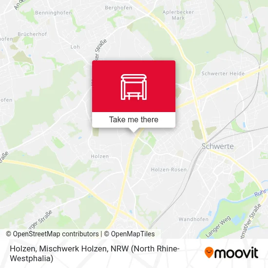 Holzen, Mischwerk Holzen map