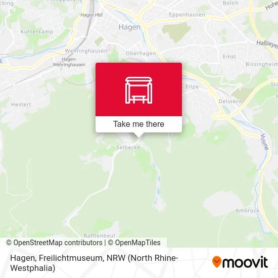 Карта Hagen, Freilichtmuseum