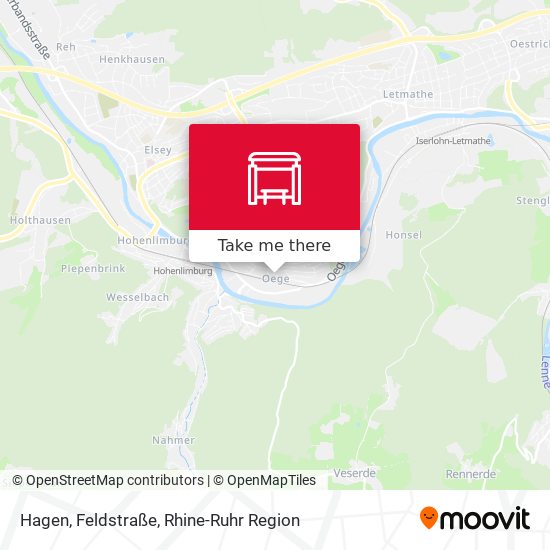Hagen, Feldstraße map