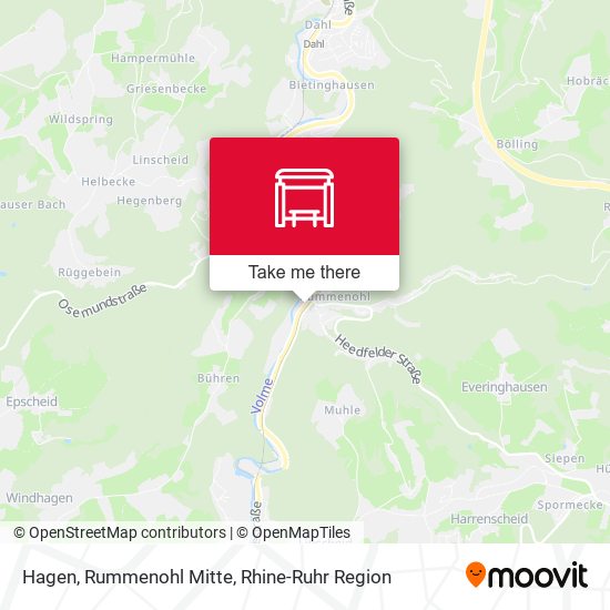 Hagen, Rummenohl Mitte map