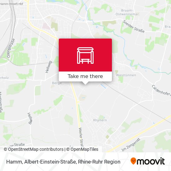 Hamm, Albert-Einstein-Straße map