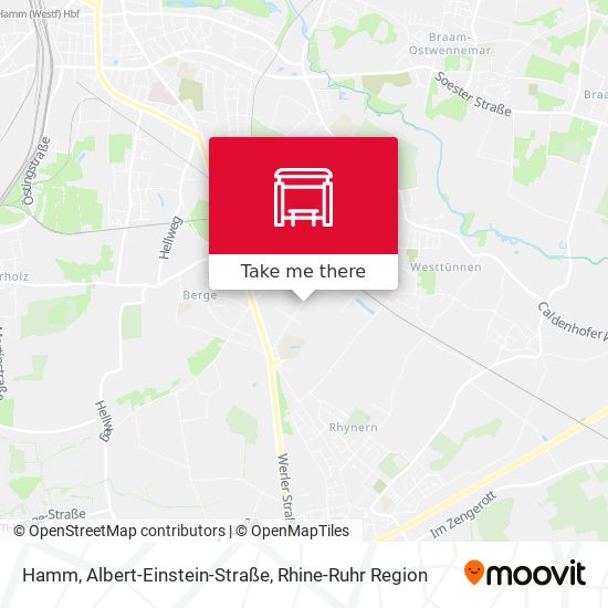 Hamm, Albert-Einstein-Straße map