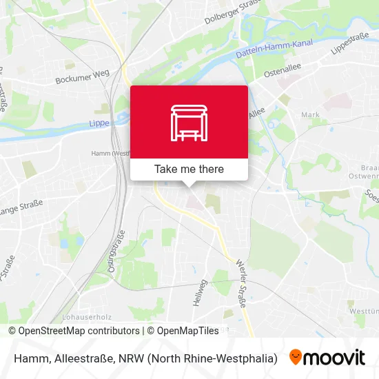 Hamm, Alleestraße map