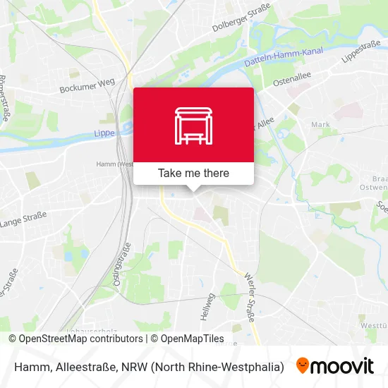 Hamm, Alleestraße map