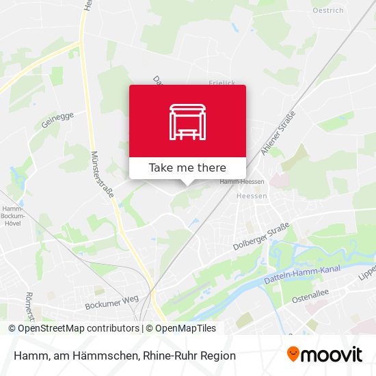 Hamm, am Hämmschen map