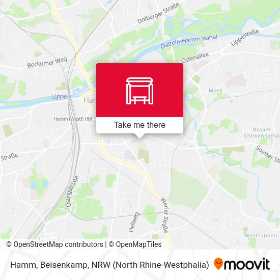 Hamm, Beisenkamp map