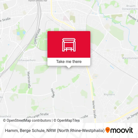 Hamm, Berge Schule map
