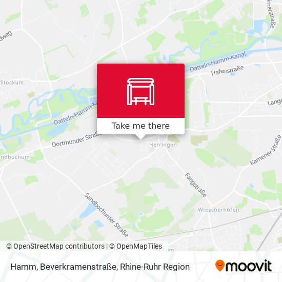 Hamm, Beverkramenstraße map