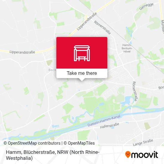 Hamm, Blücherstraße map