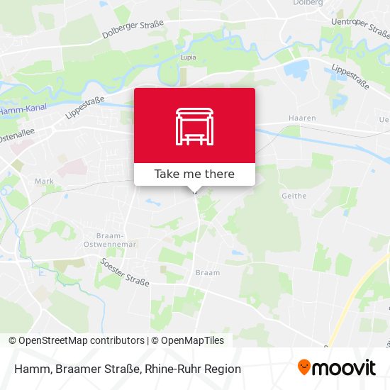 Hamm, Braamer Straße map