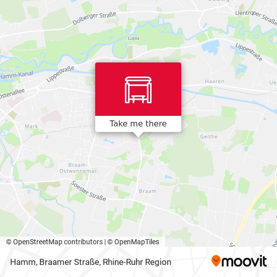 Hamm, Braamer Straße map