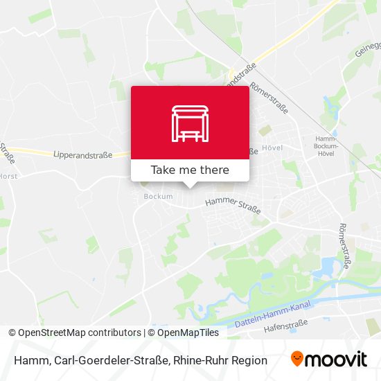 Hamm, Carl-Goerdeler-Straße map
