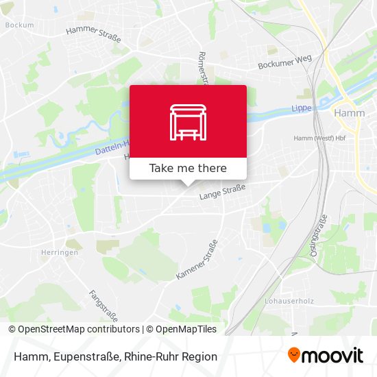 Hamm, Eupenstraße map