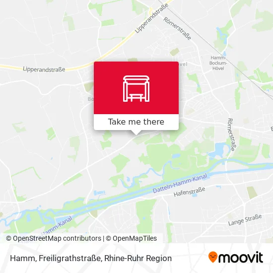 Карта Hamm, Freiligrathstraße