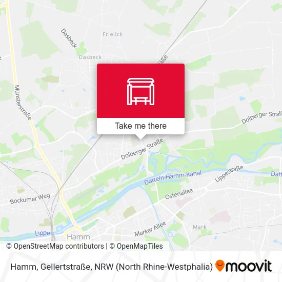 Hamm, Gellertstraße map
