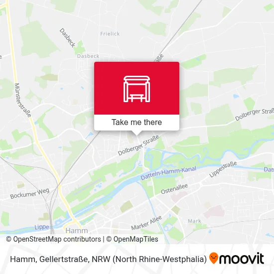 Hamm, Gellertstraße map