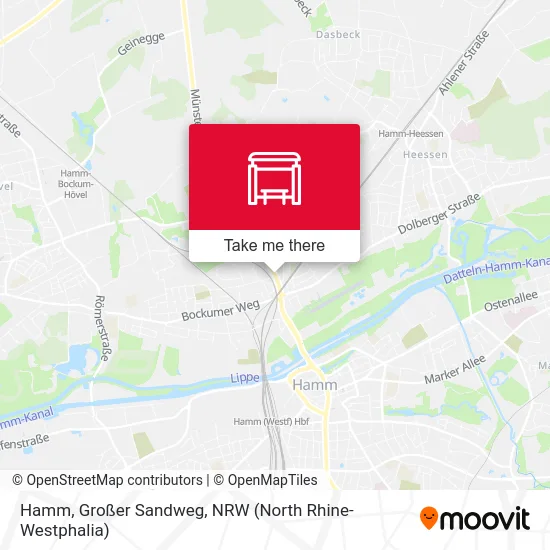 Hamm, Großer Sandweg map