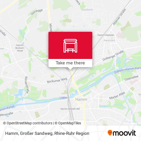 Hamm, Großer Sandweg map