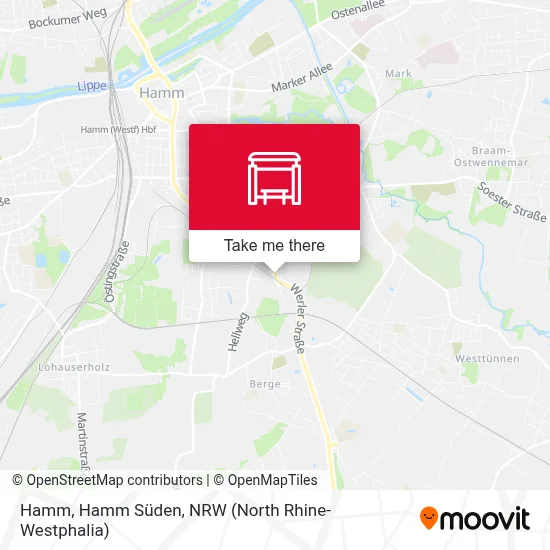 Hamm, Hamm Süden map