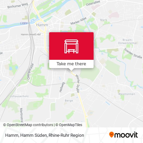 Hamm, Hamm Süden map