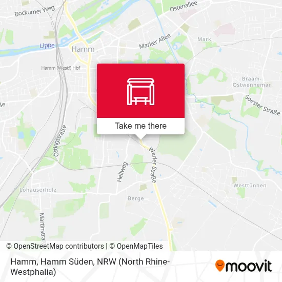 Hamm, Hamm Süden map